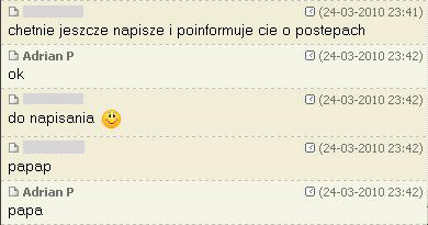 papa Napisz do Adriana