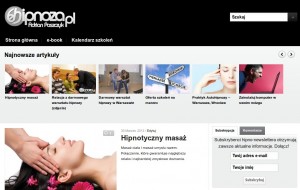 e-hipnoza.pl Nowy design e-hipnoza.pl